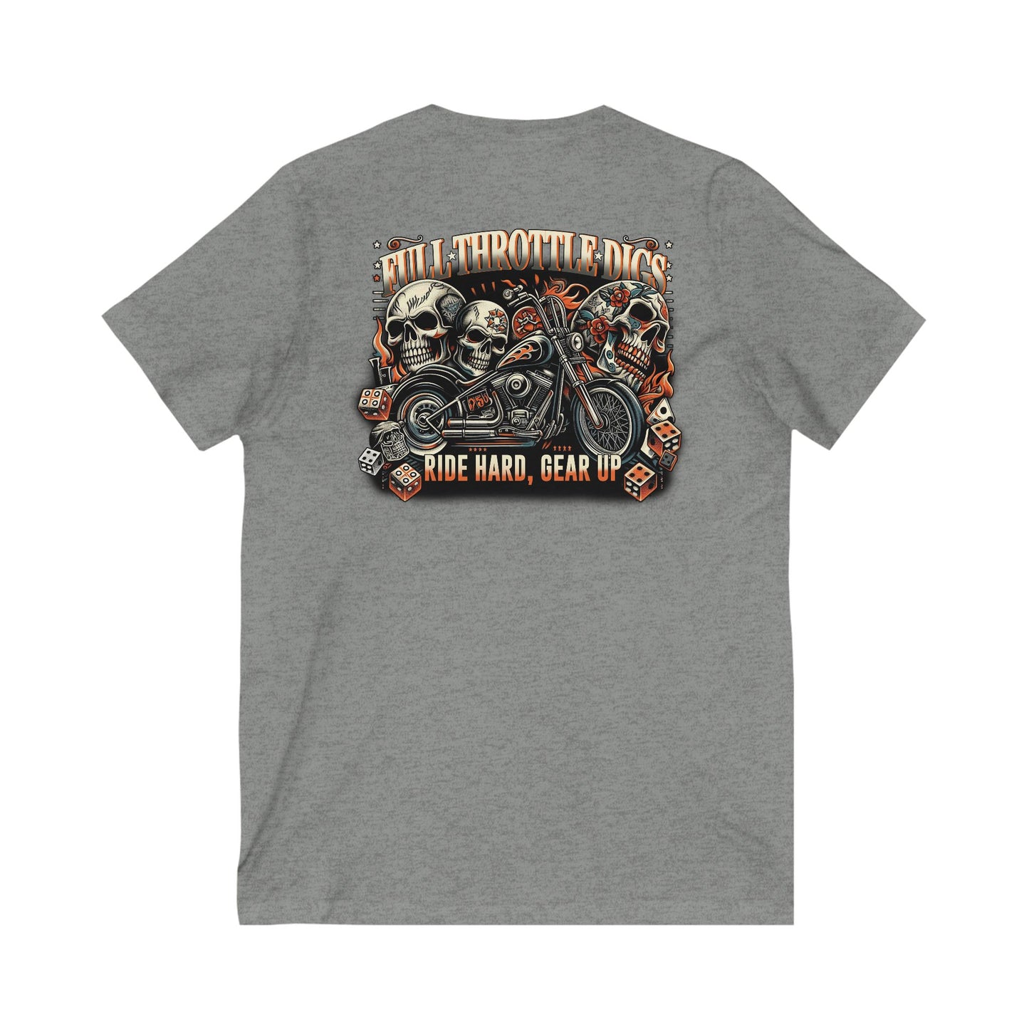 Emerald City Tattoo Expo # 1 Unisex Jersey Short Sleeve V-Neck Tee