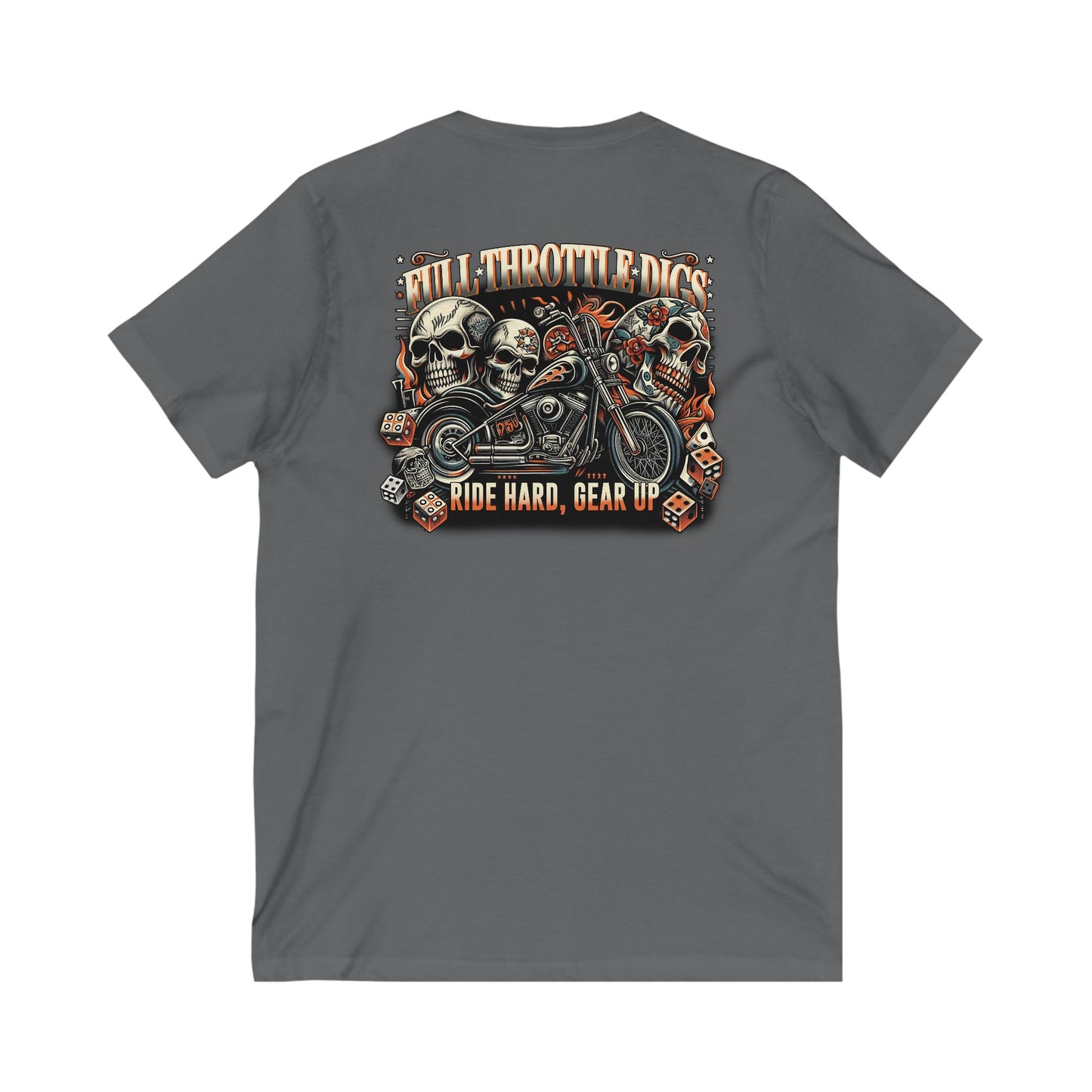 Emerald City Tattoo Expo # 1 Unisex Jersey Short Sleeve V-Neck Tee