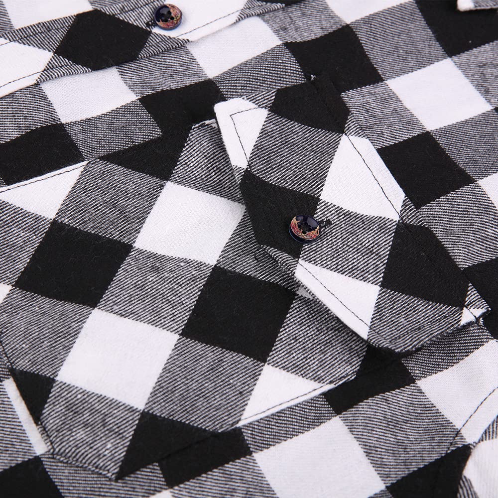 Flannel Plaid Shirt | Long-Sleeved Shirt | Full Throttle Digs