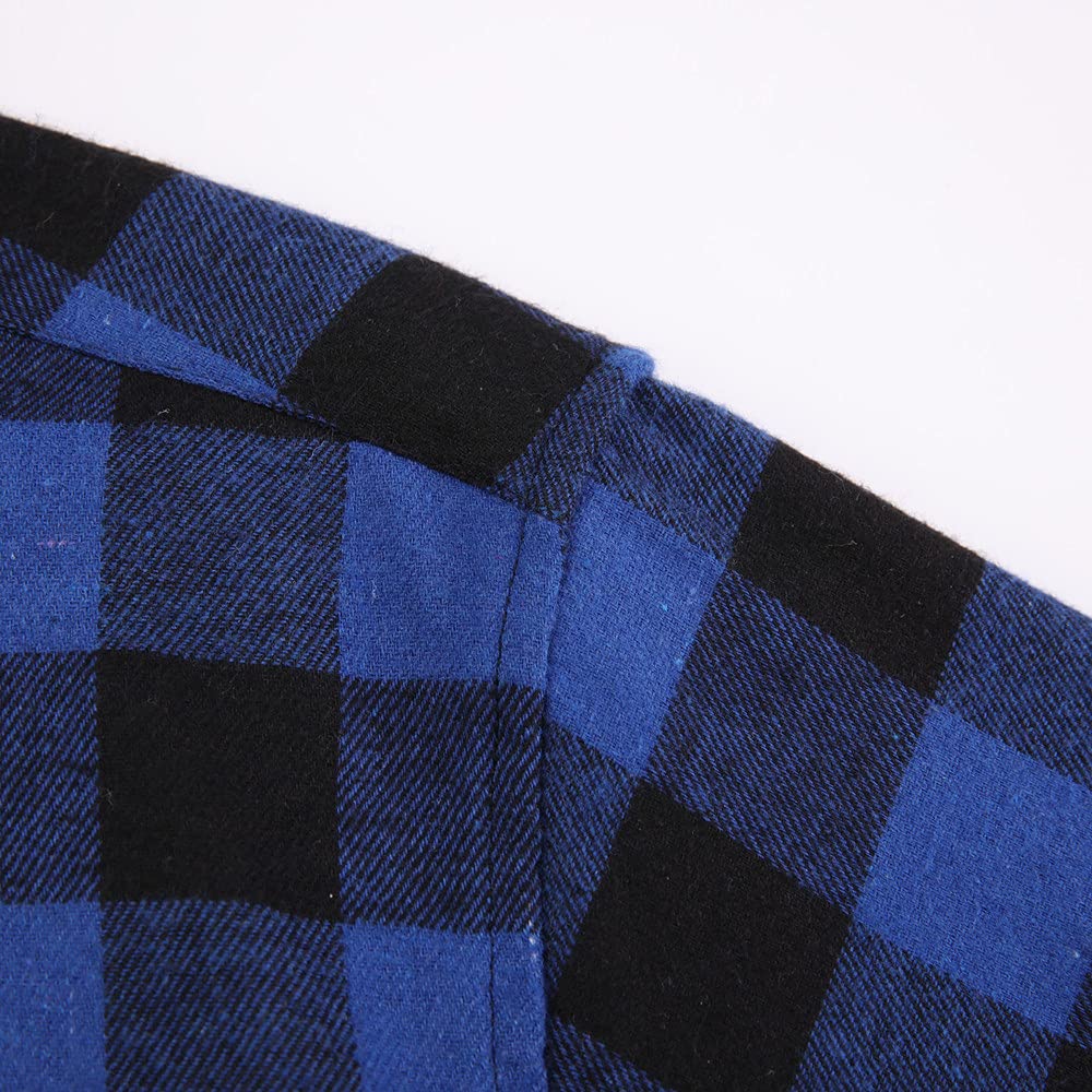 Flannel Plaid Shirt | Long-Sleeved Shirt | Full Throttle Digs