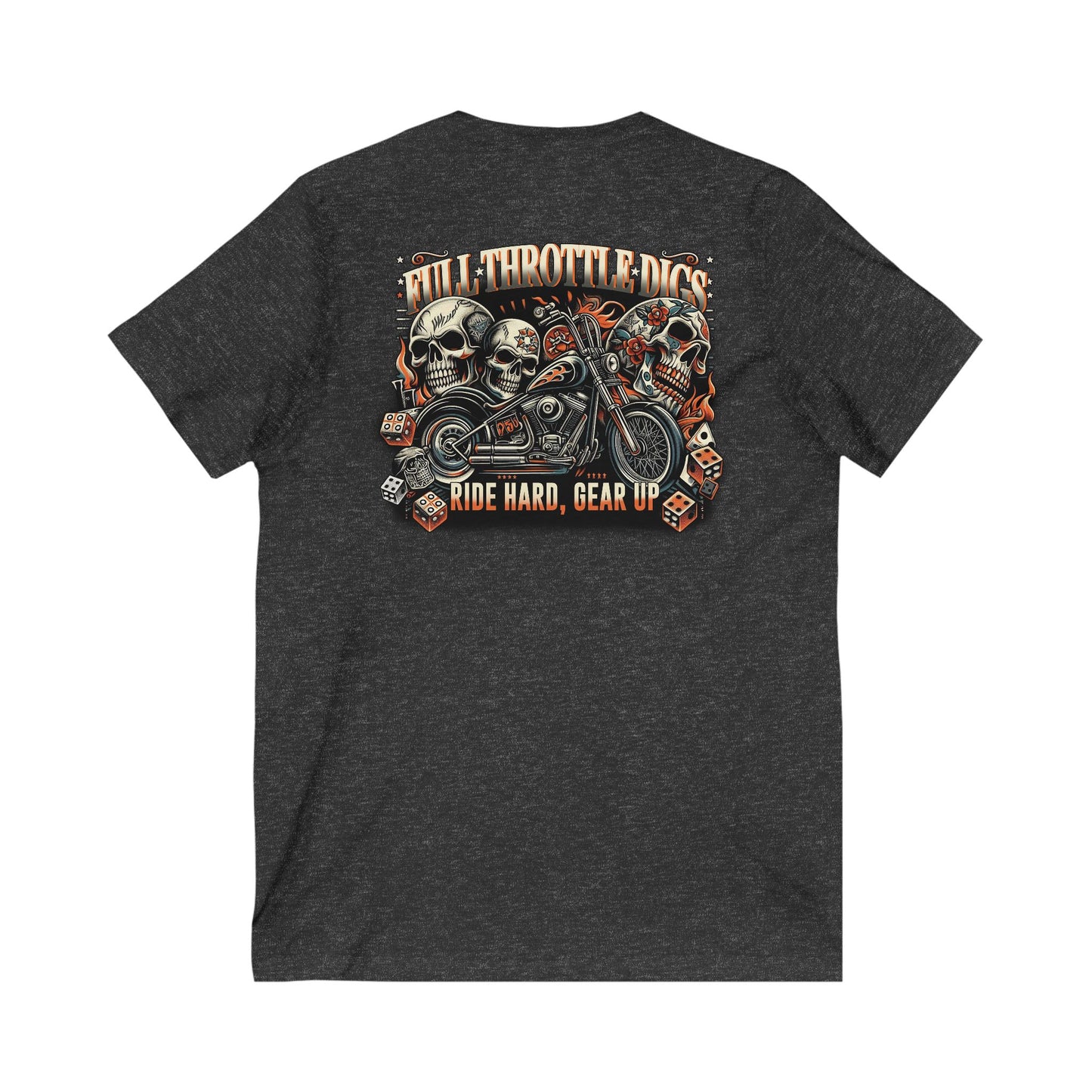 Emerald City Tattoo Expo # 1 Unisex Jersey Short Sleeve V-Neck Tee