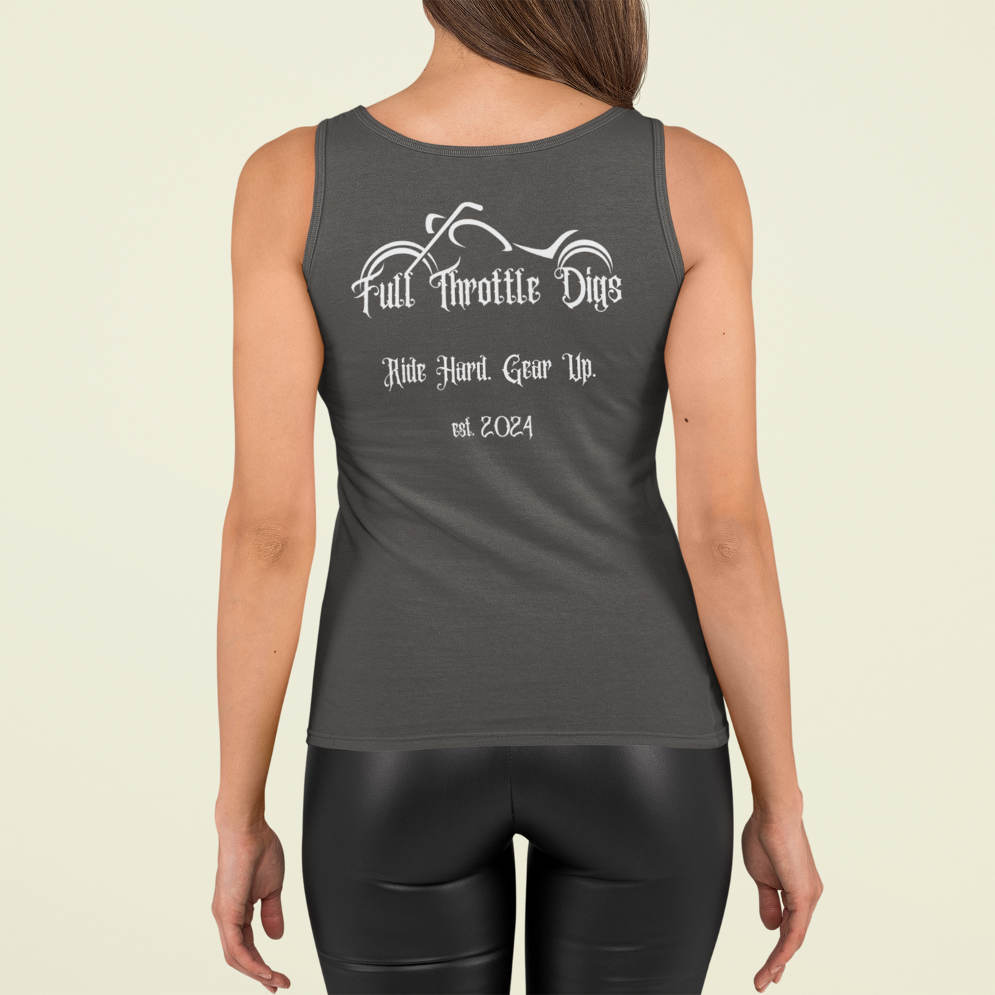 Unisex Jersey Tank | Unisex Workout Tank | Full Throttle Digsav