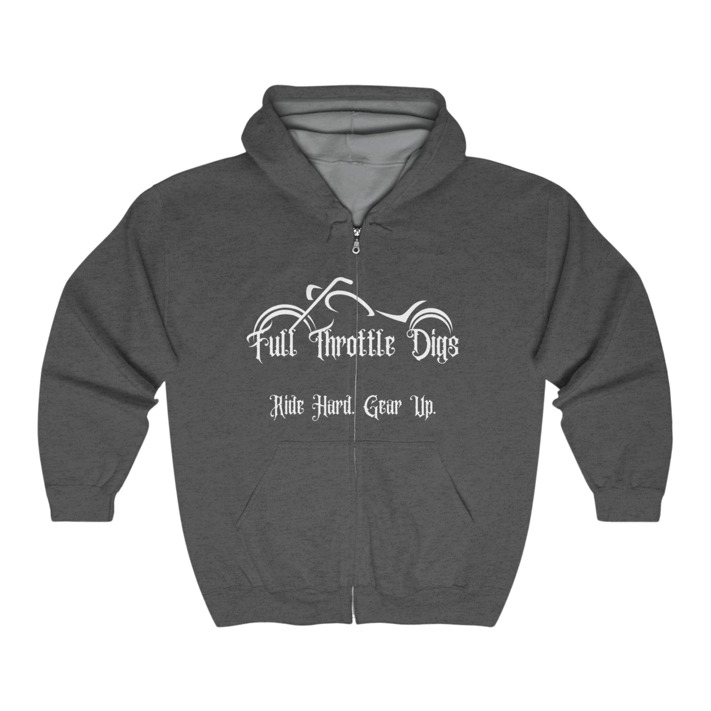 Emerald City Tattoo Expo #1 Unisex Heavy Blend™ Full Zip Hooded Sweatshirt