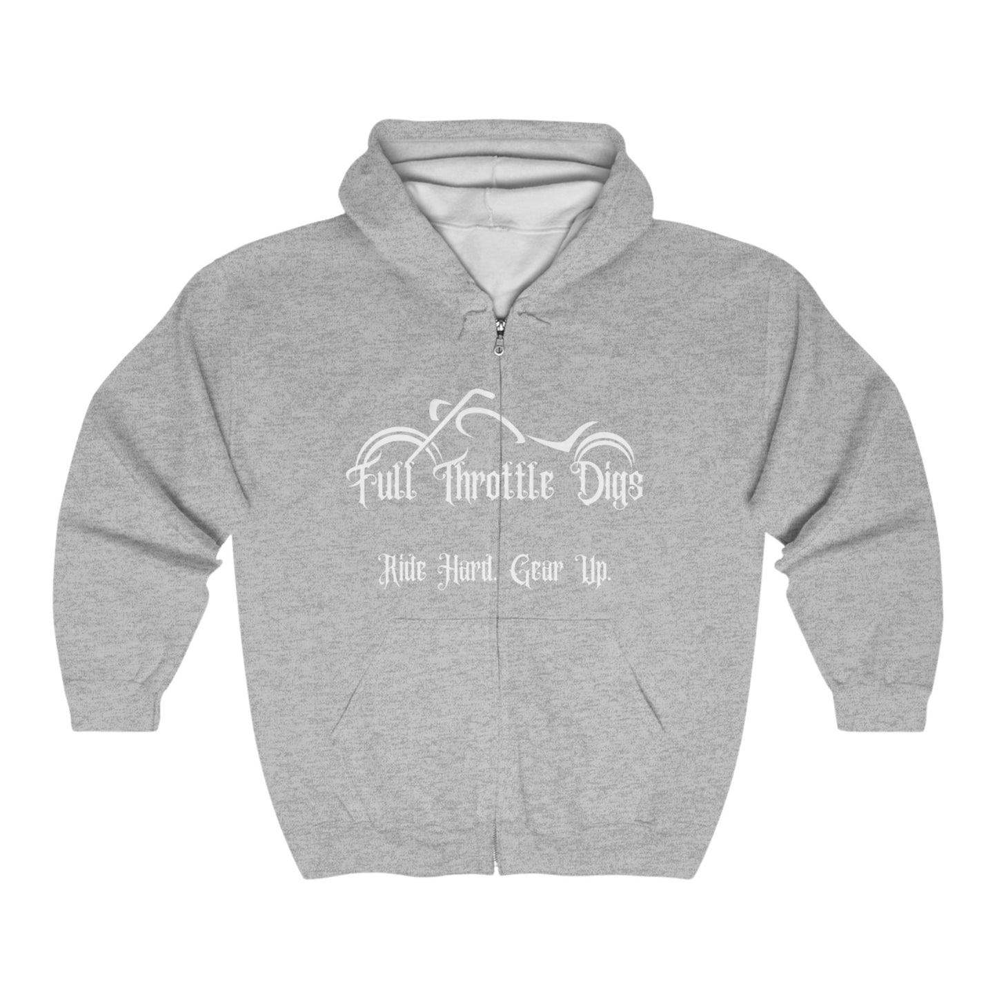 Emerald City Tattoo Expo #1 Unisex Heavy Blend™ Full Zip Hooded Sweatshirt