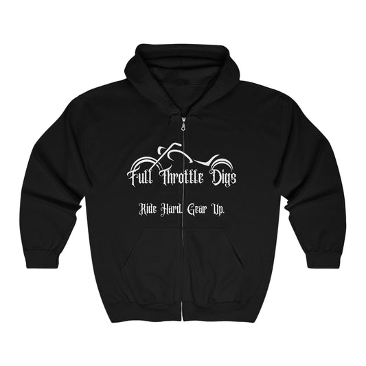 Emerald City Tattoo Expo #2 Unisex Heavy Blend™ Full Zip Hooded Sweatshirt