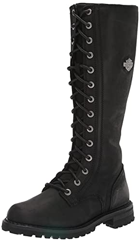 Men's Biker Boots | Knee High Black Boots | Full Throttle Digs