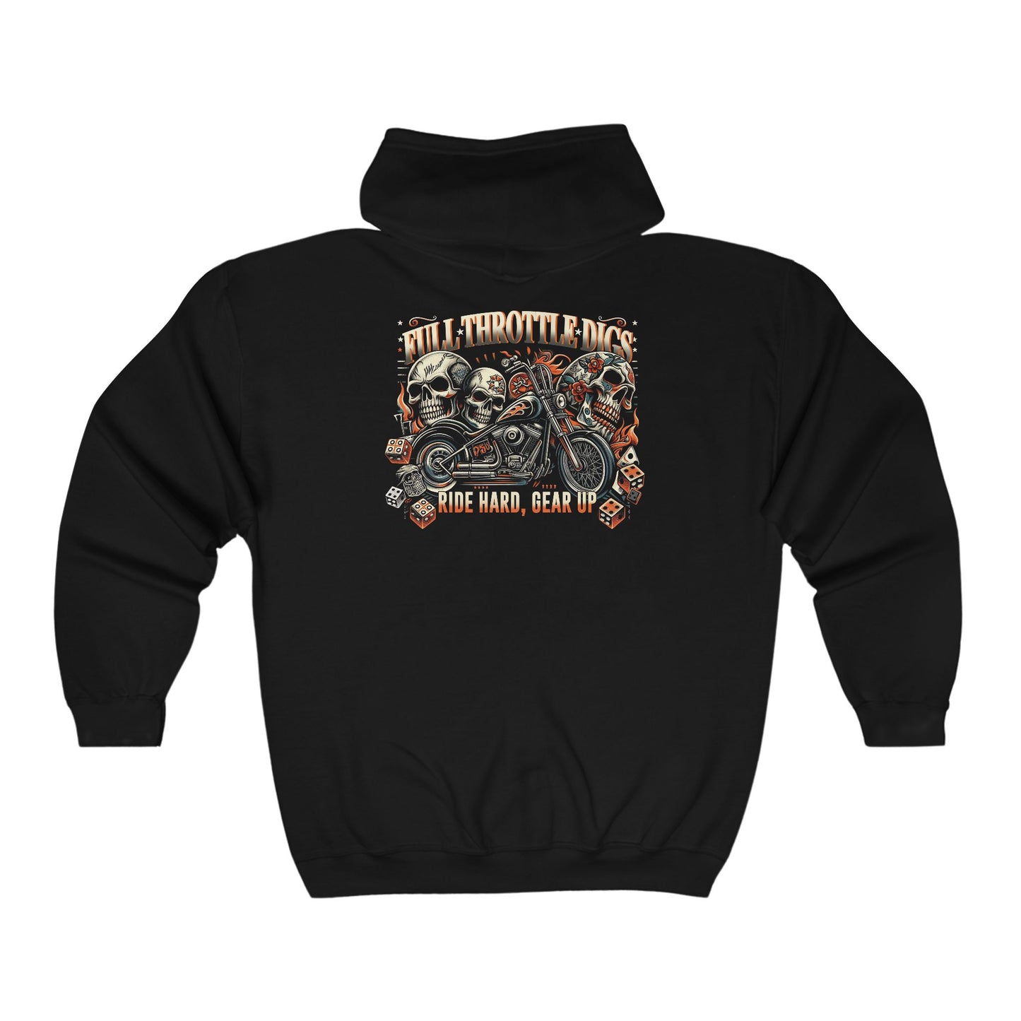 Emerald City Tattoo Expo #1 Unisex Heavy Blend™ Full Zip Hooded Sweatshirt