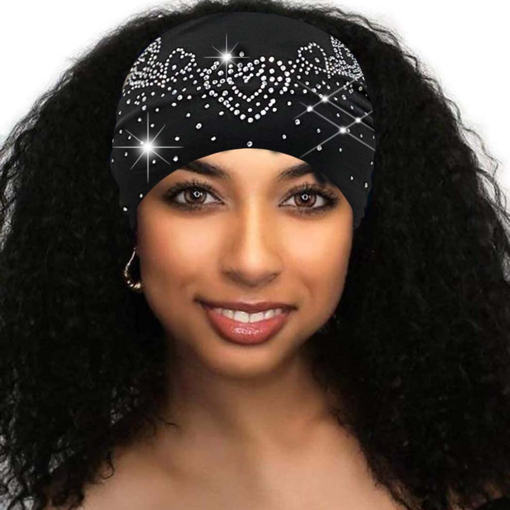 Women's Wide Headbands | Glitter Head Wrap | Full Throttle Digs