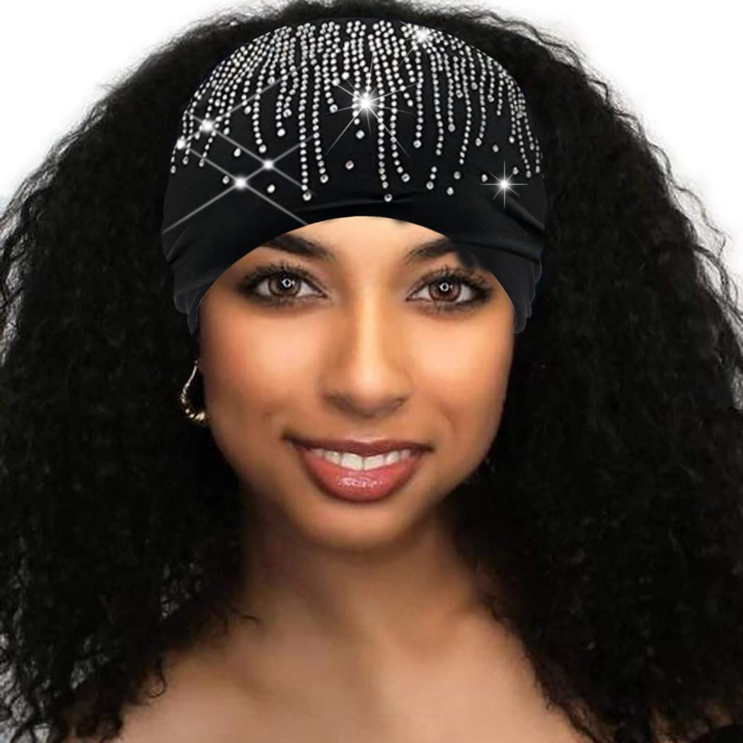 Women's Wide Headbands | Glitter Head Wrap | Full Throttle Digs