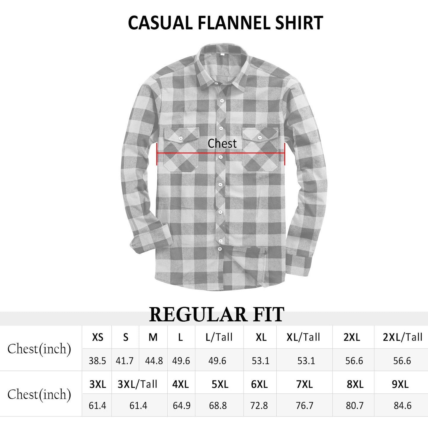 Men's Plaid Shirt | Long Sleeve Casual Shirts | Full Throttle Digs