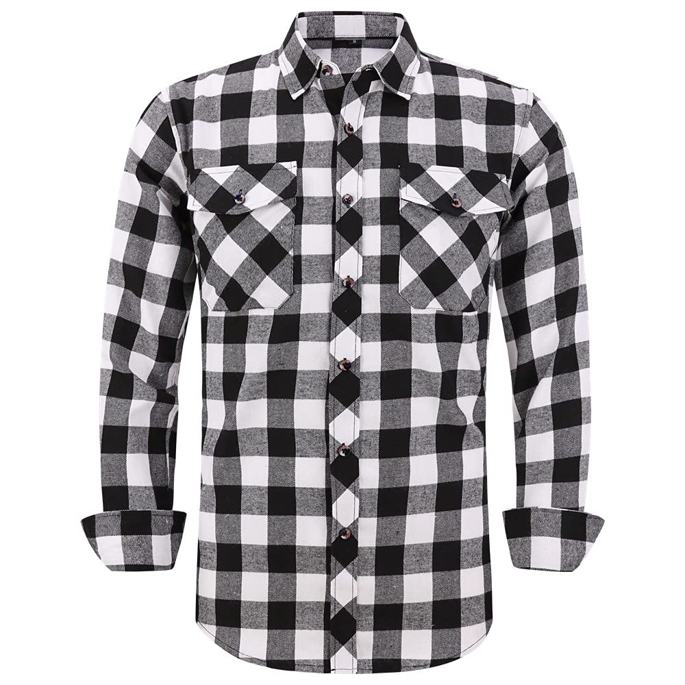 Flannel Plaid Shirt | Long-Sleeved Shirt | Full Throttle Digs