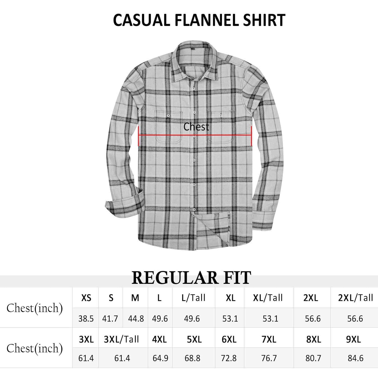 Men's Plaid Shirt | Long Sleeve Casual Shirts | Full Throttle Digs