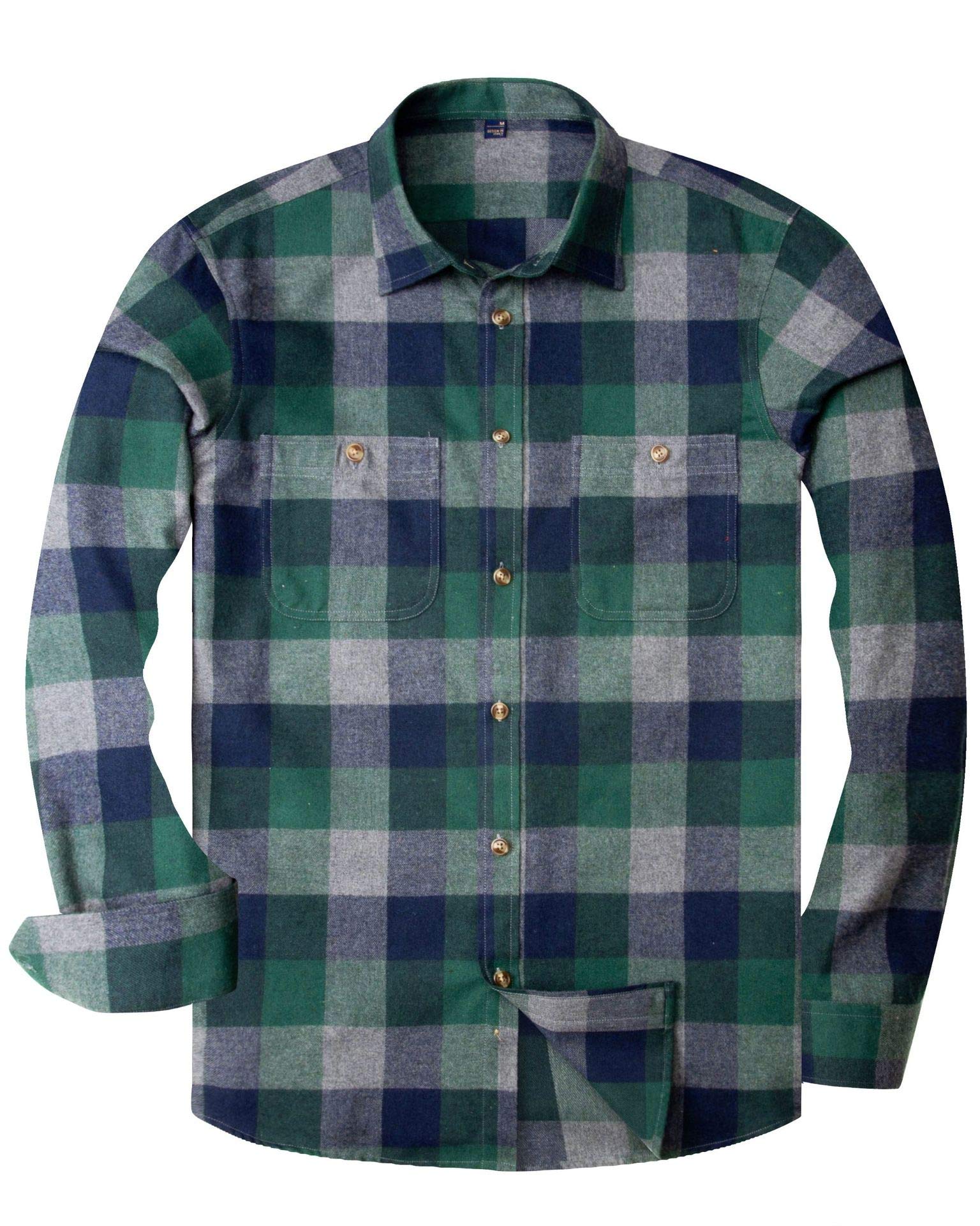 Men's Plaid Shirt | Long Sleeve Casual Shirts | Full Throttle Digs