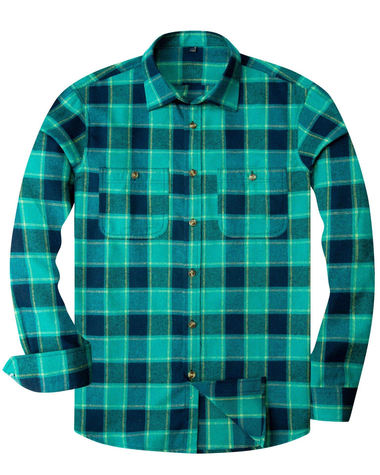 Men's Plaid Shirt | Long Sleeve Casual Shirts | Full Throttle Digs