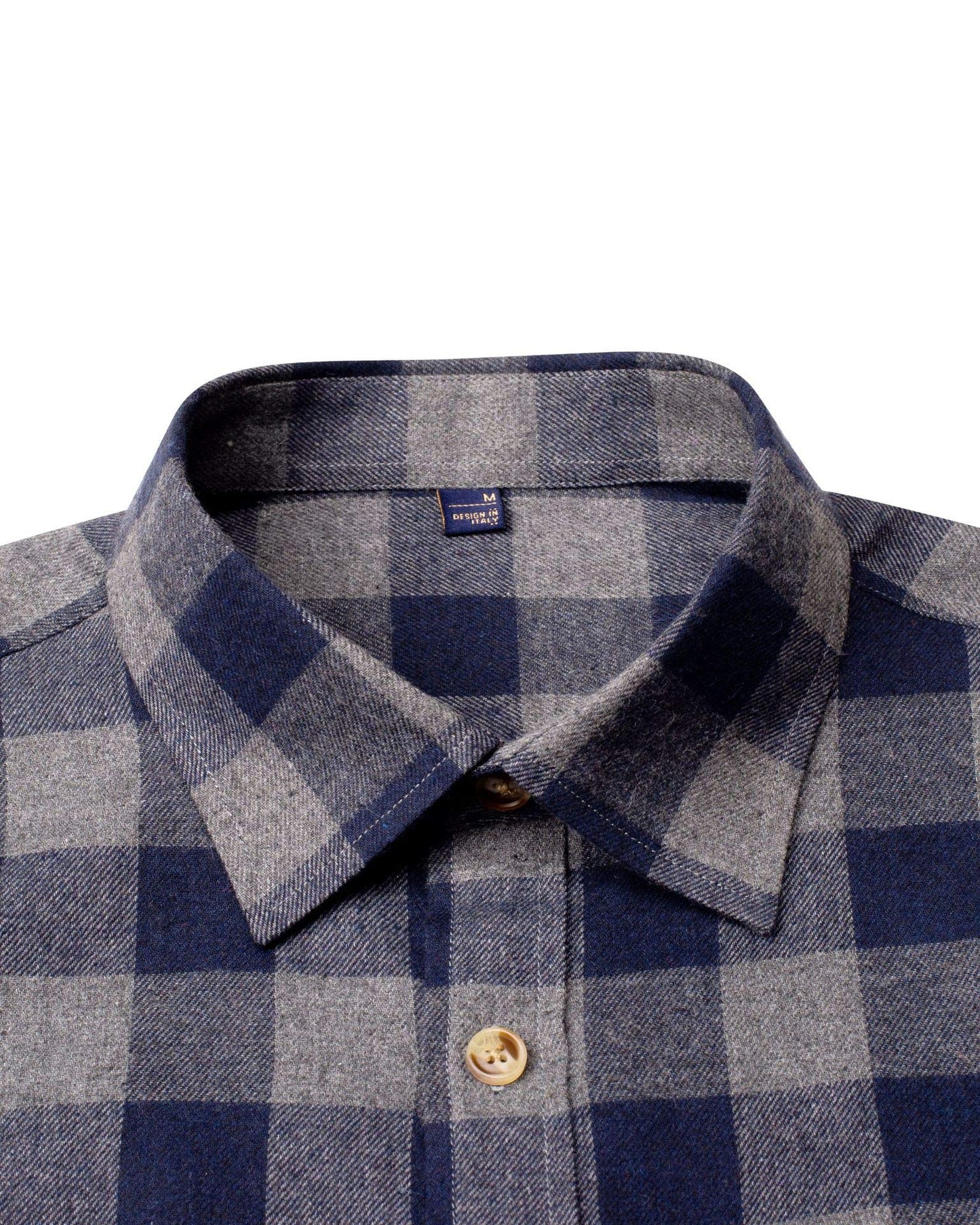 Alimens & Gentle Men's Plaid Button Down Shirt Long Sleeve Casual Flannel Shirts