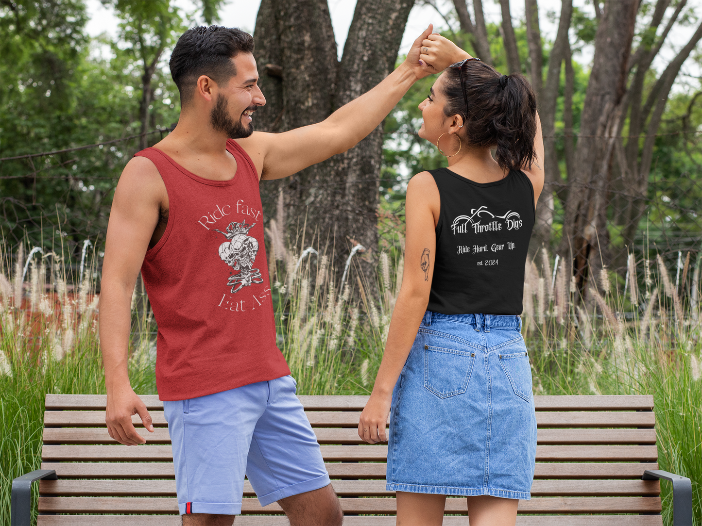 Unisex Tank Top | Printed Tank Tops | Full Throttle Digs