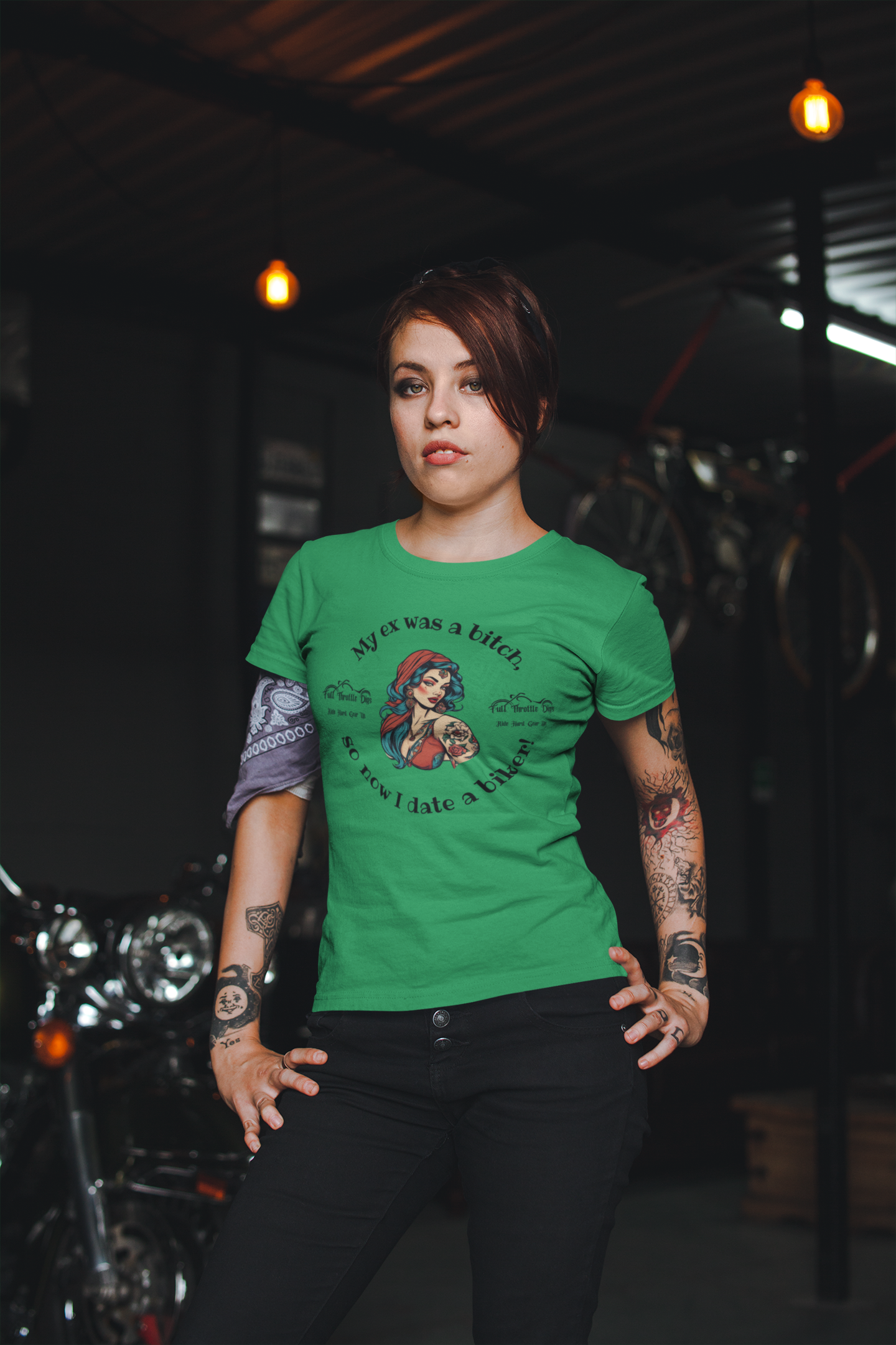 Women's Graphic Tees | Women's Soft Tees | Full Throttle Digs