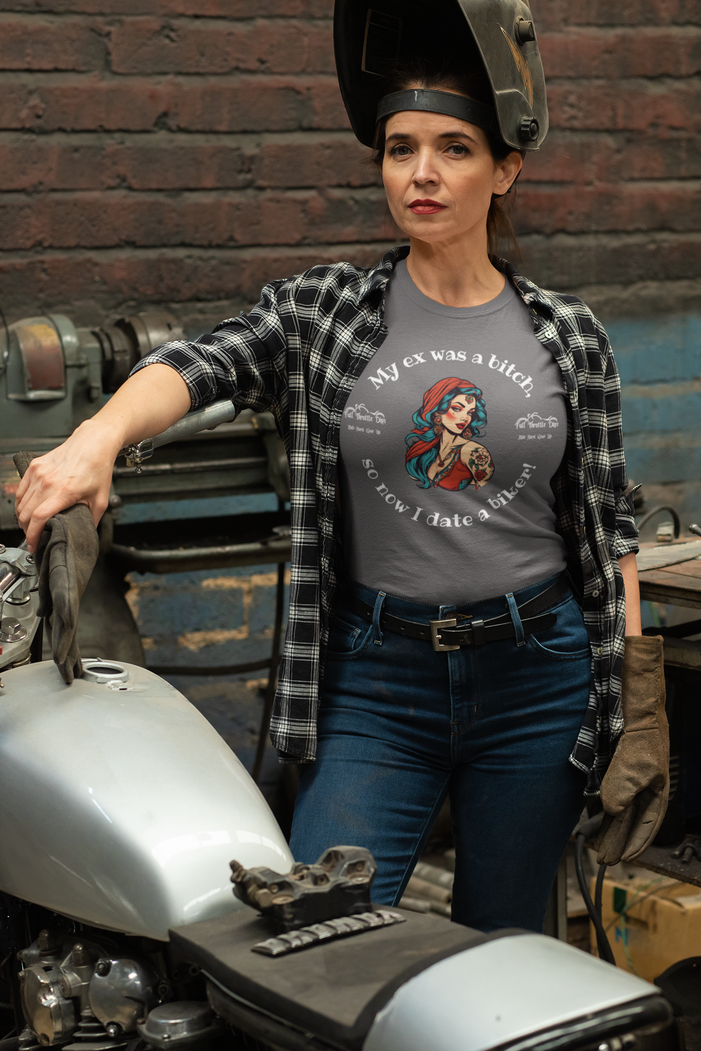 White Graphic Tees | Women's Graphic T-Shirts | Full Throttle Digs